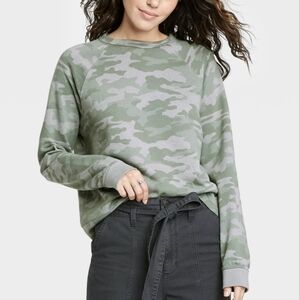 Universal Thread Camo Sweatshirt 100% Cotton